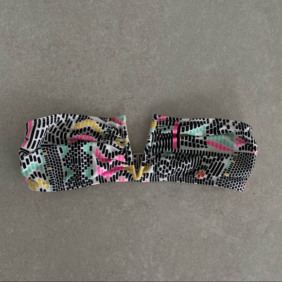 MARA HOFFMAN SWIM STRAPLESS BIKINI TOP - Picture 1 of 11